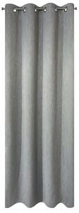 Zatemňovací záves na krúžkoch ROSSIE sivej farby 135x250 cm