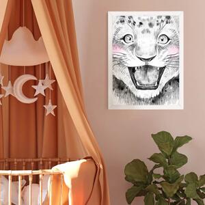 INSPIO-dibondový obraz - Obraz do detskej izby - Dekorácia gepard