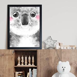 INSPIO-dibondový obraz - Dekorácie do detskej izby - Obraz koala
