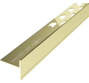 Mexen Line-B lišta 120 cm pravá, zlatá lesklá, 185001120R