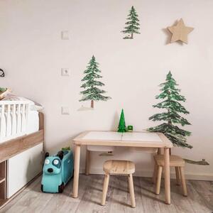 INSPIO-textilná prelepiteľná nálepka - Nálepky Stromy do detskej izby