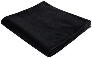 OSUŠKA, 80/190 cm, čierna Bio:Vio - Kúpeľňový textil