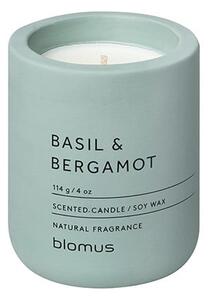 Vonná sójová sviečka doba horenia 24 h Fraga: Basil & Bergamot – Blomus