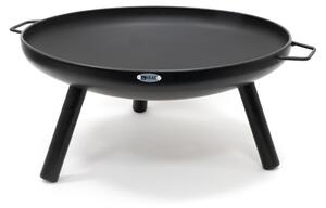HEAT ohnisko Classic s nožičkami a rúčkou, 60 cm, čierna farba