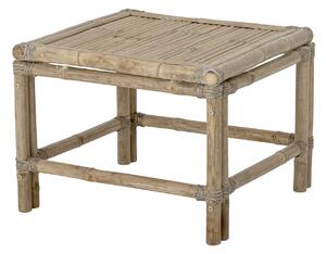 MUZZA Bambusový konferenčný stolík sole 55 x 55 prírodný