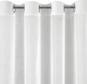 Biela záclona na krúžkoch LUCY 300x160 cm