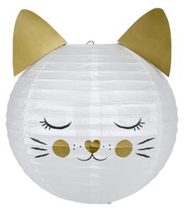 Ostaria Detské papierové tienidlo mačka 35 cm
