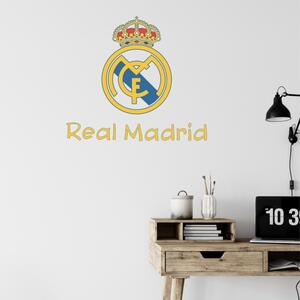 INSPIO-textilná prelepiteľná nálepka - Real Madrid nálepka na stenu