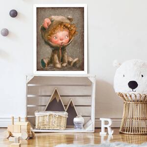 INSPIO-dibondový obraz - Obraz do detskej izby - Chlapček