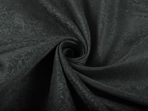 Biante Veľký teflónový oválny obrus TF-046 Venezia čierny 260x320 cm