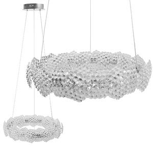 Toolight Toolight, LED závesné svietidlo 57cm, 36W, 4000K, MS017-CP, chrómová, OSW-09629