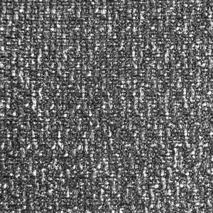 Čierny záves na krúžkoch GLOSSY 140x250 cm