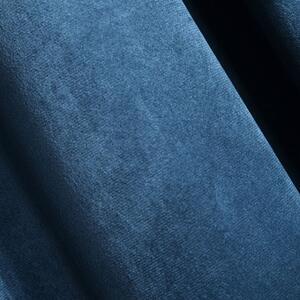 Modrý zamatový záves ROSA 135x300 cm