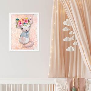 INSPIO-dibondový obraz - Obrazy na stenu do detskej izby - Myšička