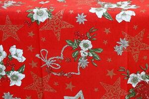 Mondo Italy Bavlnený vianočný obrus na stôl MONDY 90x90 cm