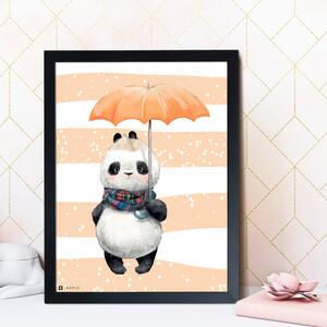 INSPIO-dibondový obraz - Obrázok pandy pre deti do izby