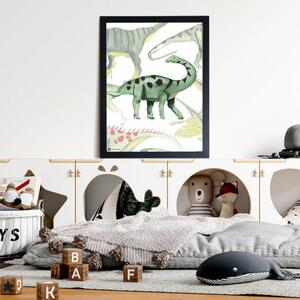 INSPIO-dibondový obraz - Obrazy na stenu do detskej izby - Dinosaurus 2