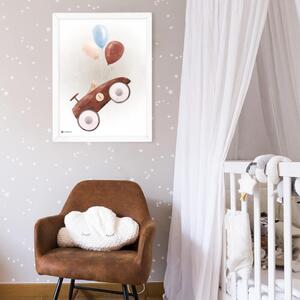 INSPIO-dibondový obraz - Obrazy na stenu do detskej izby - Retro auto
