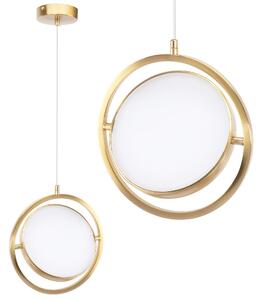 Toolight Toolight, závesné LED svietidlo 26cm, 4000K, APP1791-CP, zlatá matná, OSW-06068