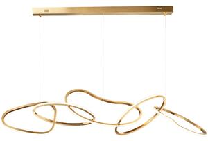 Toolight Toolight, LED stropné osvetlenie 120cm, 60W, 3000K, LHJ050-CP T, zlatá, OSW-50024