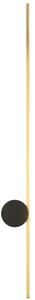 Toolight Toolight, LED nástenné svietidlo 90cm, 18W, 3000K, LHJ062-W, čierna-zlatá, OSW-50030