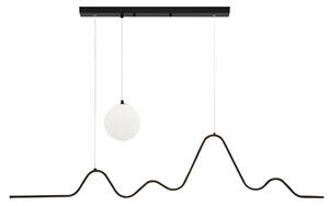 Toolight Toolight, LED závesné osvetlenie 120cm, 36W, 3000K, LHJ033-CP, čierna matná, OSW-60020