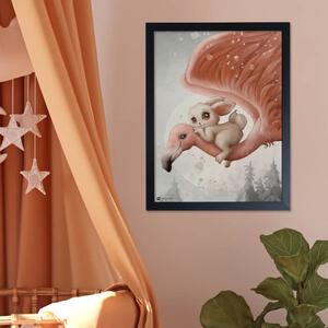 INSPIO-dibondový obraz - Obraz na stenu do detskej izby - Čarokrásny let