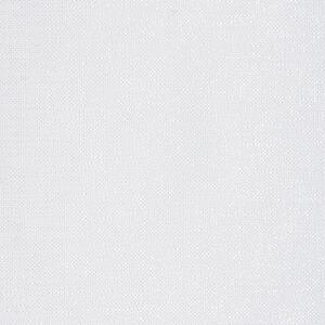 Biela záclona na krúžkoch ESEL vyrobená z hladkej lesklej látky 135x250 cm
