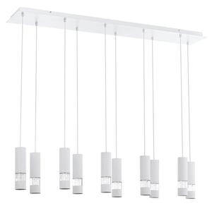 Eglo 39703 - LED Luster na lanku BERNABETA 10xGU10/5W/230V biela