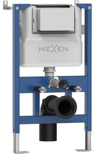 Mexen Fenix XS-F, znížený podomietkový pneumatický modul pre závesné WC, predné splachovanie, 61800A