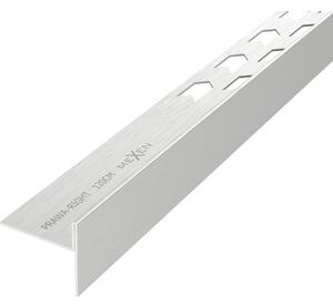 Mexen Line-B, spádová lišta 120 cm, pravá, brúsená oceľ, 181001120R