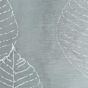 Sivá záclona na krúžkoch SENA 140x250 cm