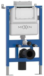 Mexen Fenix XS-F, znížený podomietkový pneumatický modul pre závesné WC, horné splachovanie, 61850A