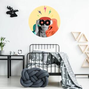 INSPIO-textilná prelepiteľná nálepka - Nálepky na stenu pre teenagerov z vlastného obrázka