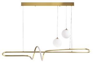 Toolight Toolight, LED stropné osvetlenie 120cm, LHJ039-CP, zlatá matná, OSW-60024