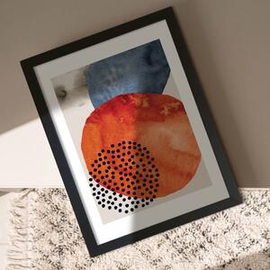 INSPIO-dibondový obraz - Abstraktný obraz na stenu - bodky