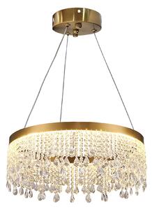 Toolight Toolight, LED závesné osvetlenie 40cm, 18W, 4000K, APP1730-1CP, zlatá, OSW-04341