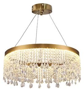 Toolight Toolight, LED stropné osvetlenie 60cm, 24W, 4000K, APP1731-1CP, zlatá, OSW-04342