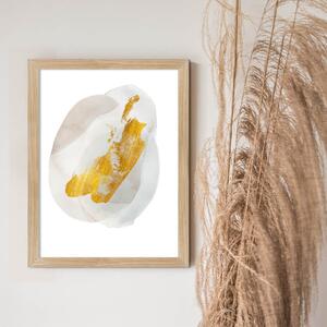 INSPIO-dibondový obraz - Obraz na stenu - zlatožltá