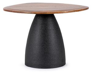 STANLEY čierny konferenčný stolík D60cm