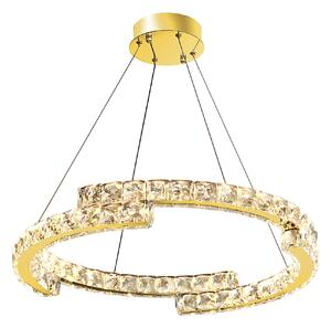 Toolight Toolight, LED závesné osvetlenie 60cm, 45W, 4000K, 2500lm, APP1771-CP, zlatá, OSW-04349