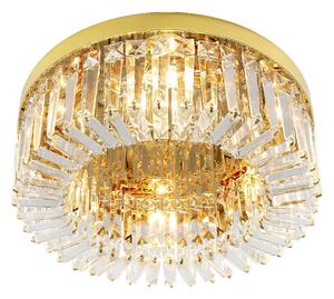 Toolight Toolight, stropné svietidlo 60cm, 8xE14, APP1729-8C, zlatá lesklá, OSW-06355