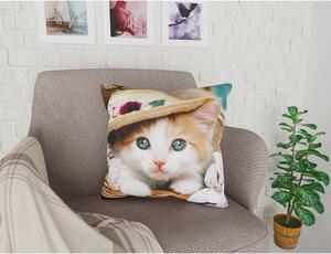Obliečka na vankúš Vitaus Cute Kitten, 43 × 43 cm