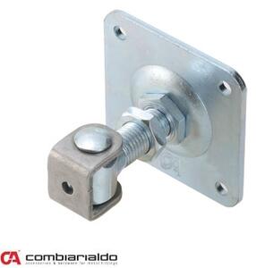 COMBI ARIALDO SNC COMBI ARIALDO záves M16 s platňou 80 x 80 mm, otvárateľný 90°, nastaviteľný 1D, čiastočne pozinkovaný