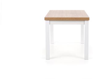 Jedálensky stôl Tango (dub sonoma + biela). Vlastná spoľahlivá doprava až k Vám domov. 1038764