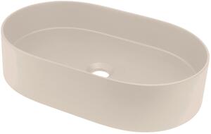 Deante Silia, granitové umývadlo na dosku 550x350x125 mm, béžová, DEA-CQS_5U6S