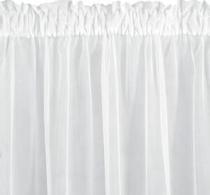 Biela záclona na páske REBECCA 350x250 cm