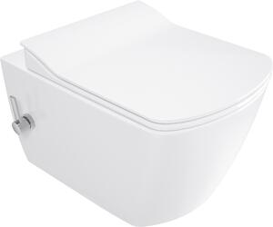 Deante Blur, záchodová WC misa s funkciou bidetu 525x372x349 mm, biela lesklá, DEA-CDZ_6WPW