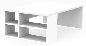 Dizajnový konferenčný stolík Balius 90 cm biely