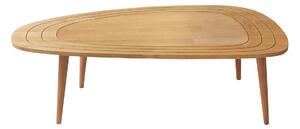 Dizajnový konferenčný stolík Garnet 115 cm teak